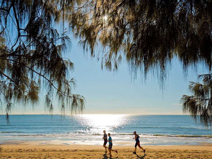 Millennium Esplanade and Tannum Sands Beach, Tannum Sands, QLD