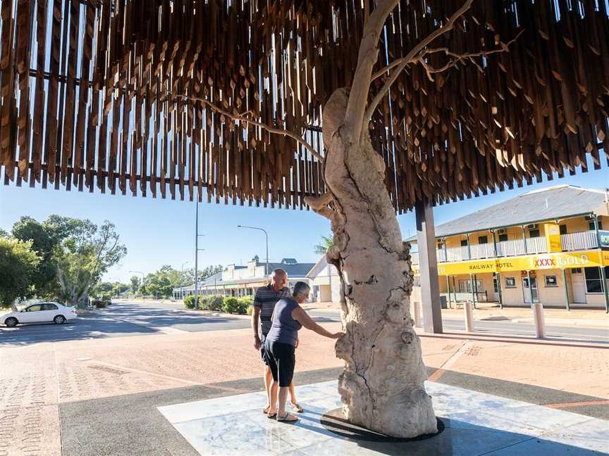 Tree of Knowledge Memorial, Barcaldine, QLD