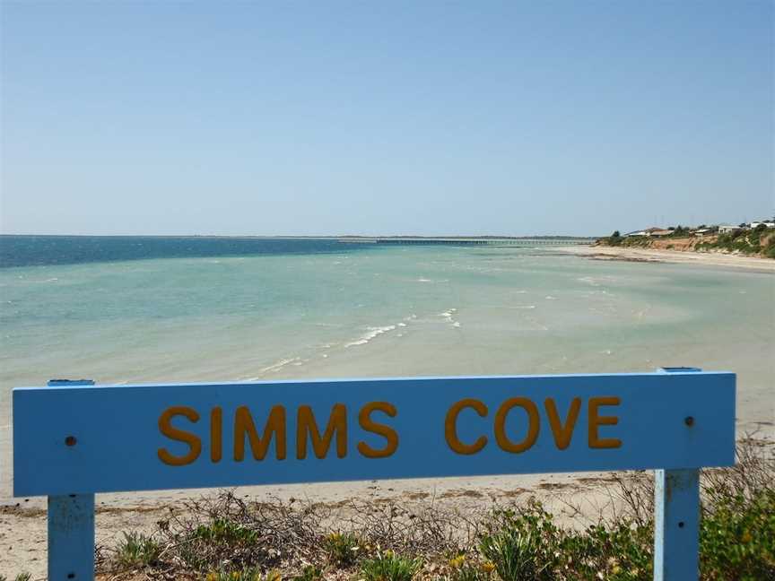 Simms Cove lookout and beach, Moonta Bay, Moonta Bay, SA