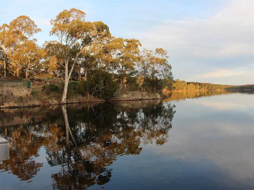 Whispering Wall at Barossa Reservoir Reserve, Williamstown, SA