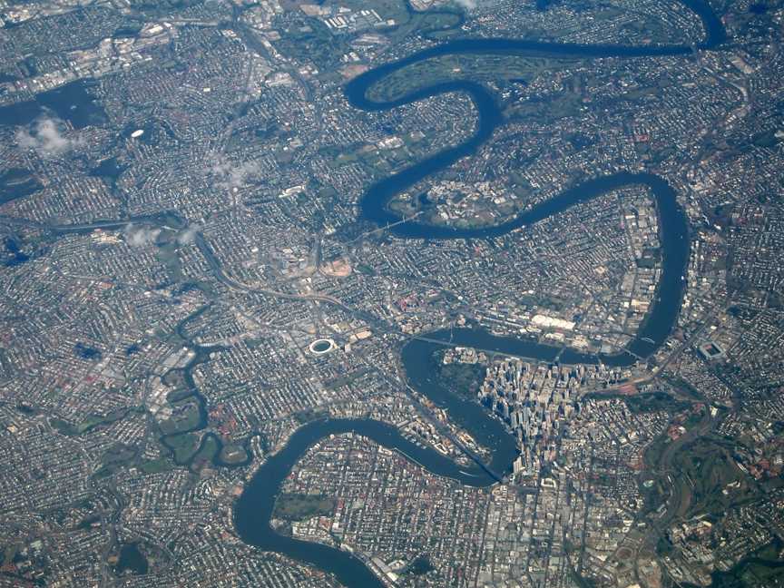 The Brisbane River, Brisbane, QLD