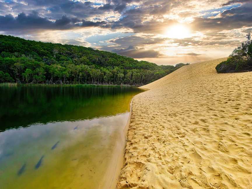 Lake Wabby, K'gari, QLD