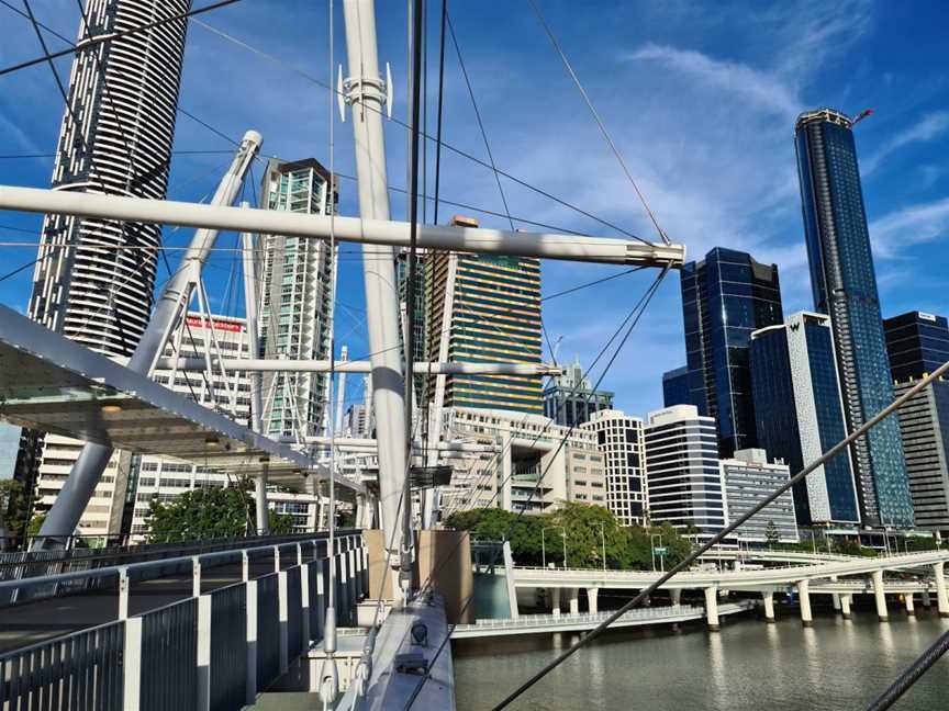 Kurilpa Bridge, South Brisbane, QLD