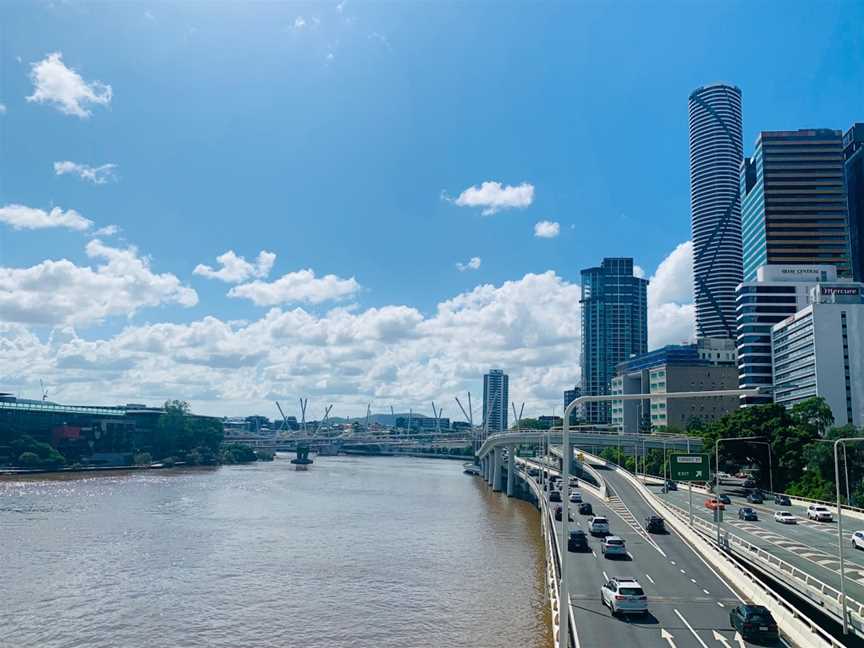 Kurilpa Bridge, South Brisbane, QLD