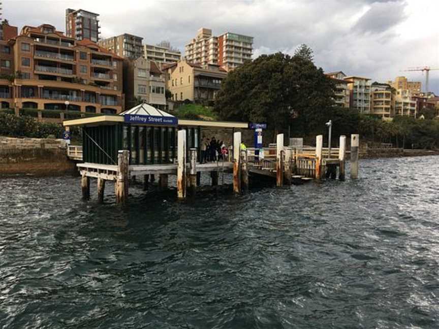 Jeffrey Street Wharf, Kirribilli, NSW