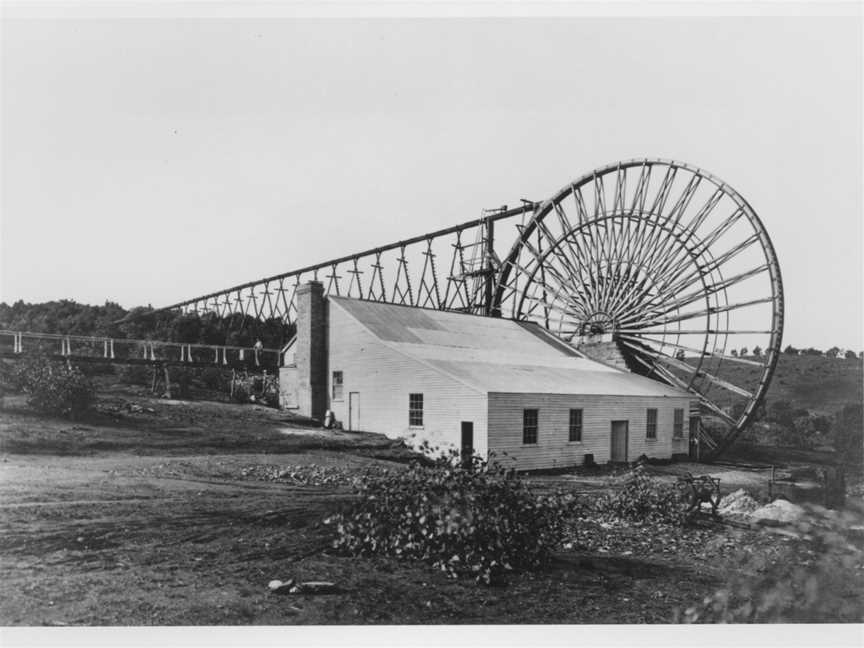 Garfield Water Wheel, Chewton, VIC