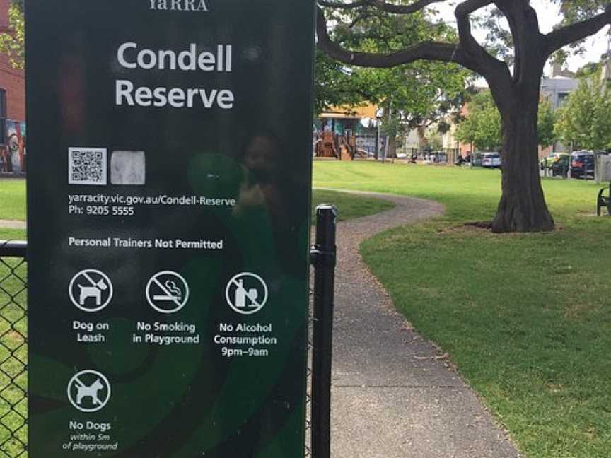 Condell Reserve, Fitzroy, VIC
