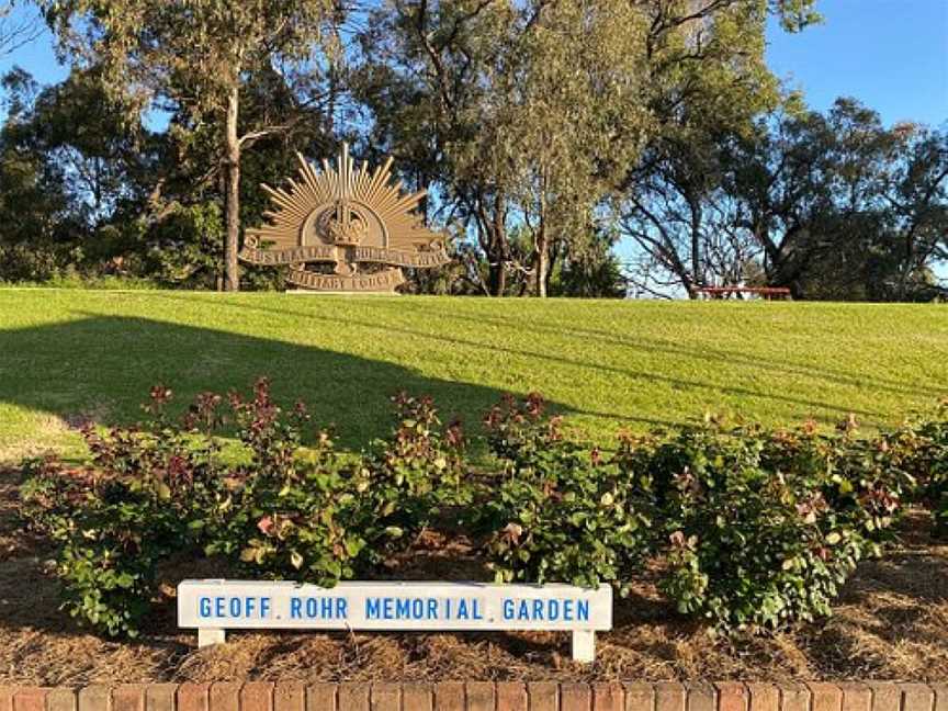 Geoff Rohr Memorial Garden, Gilgandra, NSW