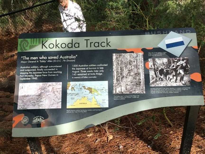 Kokoda Track Memorial Walk, Kings Park, WA