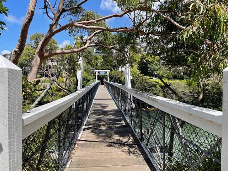 Parsley Bay Suspension Bridge, Vaucluse, NSW