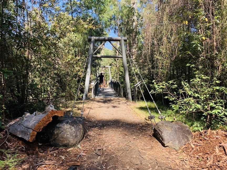 Blackwood Suspension Bridge, Murrindindi, VIC