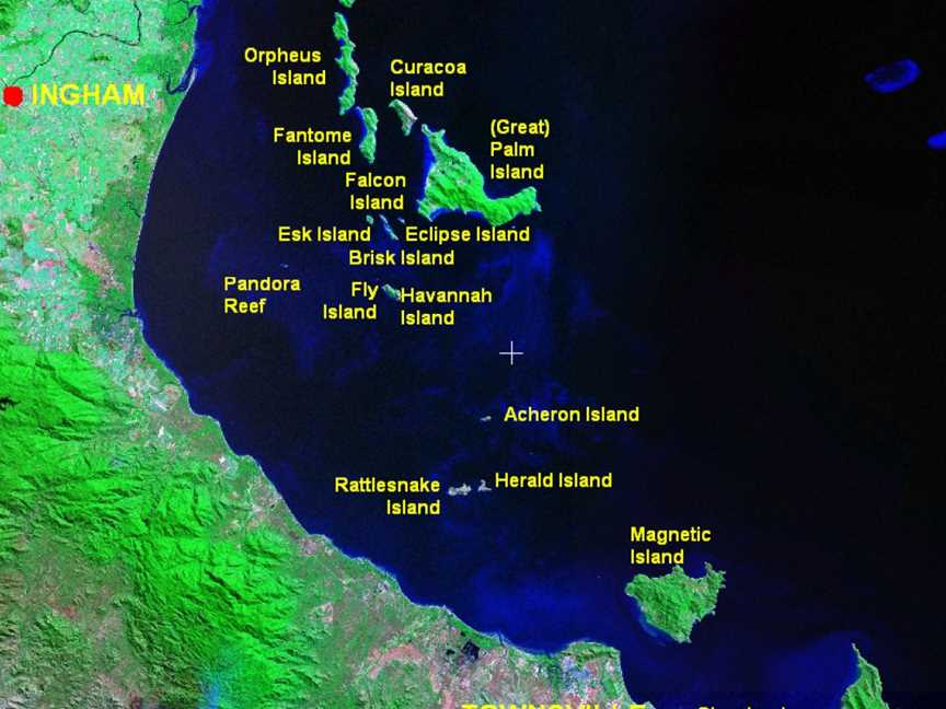 Pelorus and Orpheus Islands, Palm Island, QLD