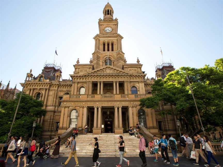 Sydney Town Hall, Tourist attractions in Sydney