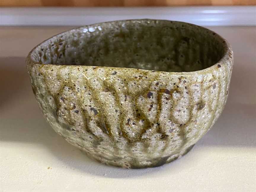 Wood fired Salt glazed bowl