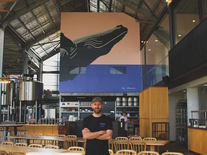 'Humpback Whale' by Ian Daniell at Shelter Brewing Co., Busselton