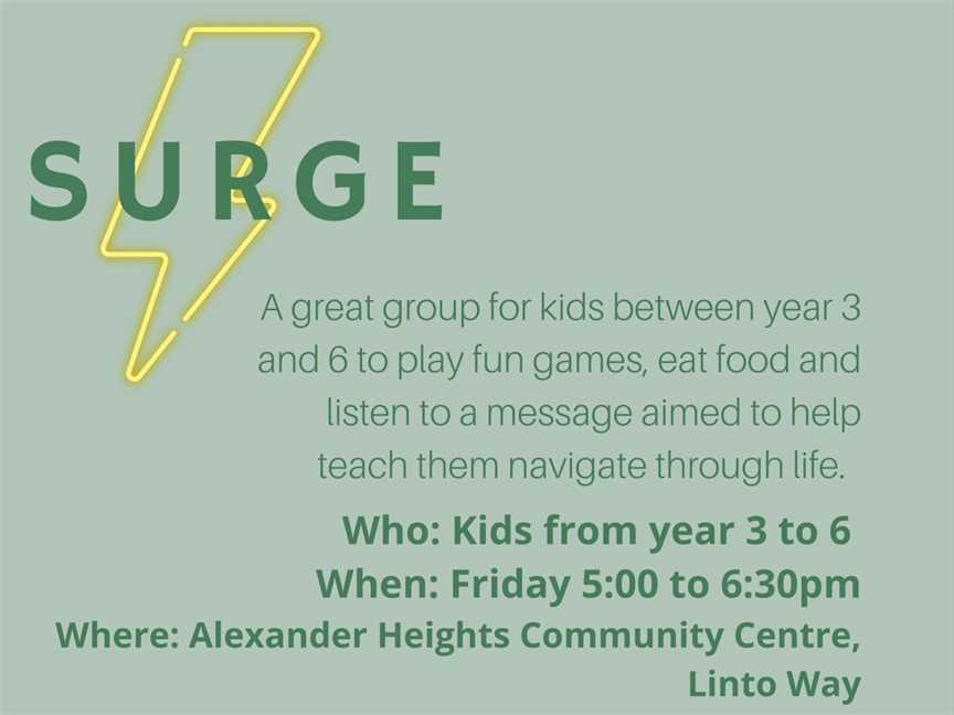 Surge, Clubs & Classes in Alexander Heights