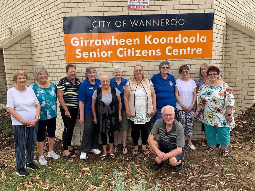 Girrawheen/Koondoola Senior Citizen's Club, Clubs & Classes in Girrawheen