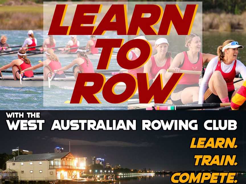 Learn to Row at the West Australian Rowing Club - located on the Perth Esplanade with 150+ awesome members, WARC is the place to get involved in rowing!