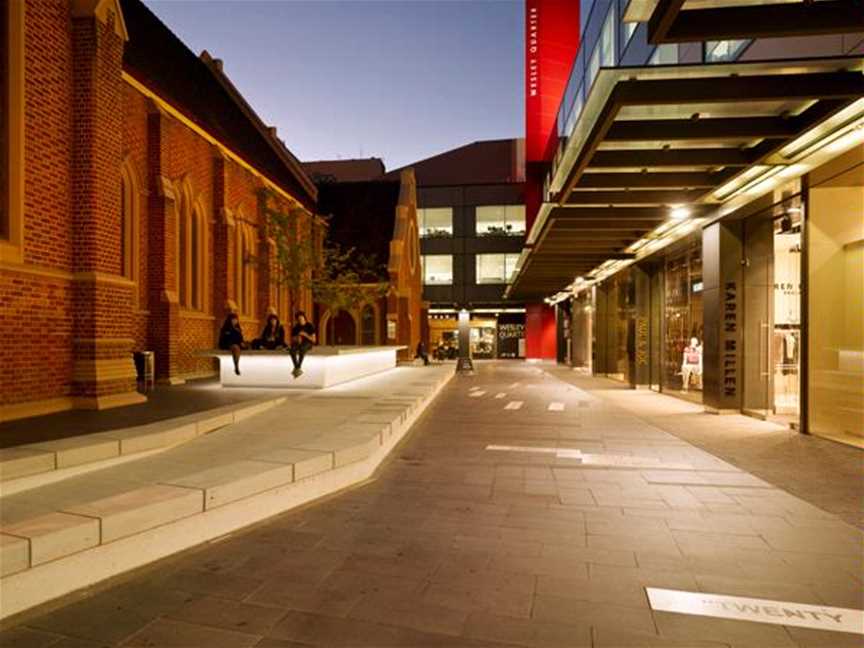 Wesley Quarter Laneway & Public Realm, Developments in Perth