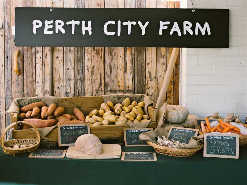 Perth City Farm Farmer's Market, Food & drink in East Perth