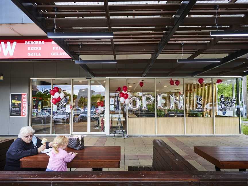 Sideshow Burgers Healesville, Healesville, VIC