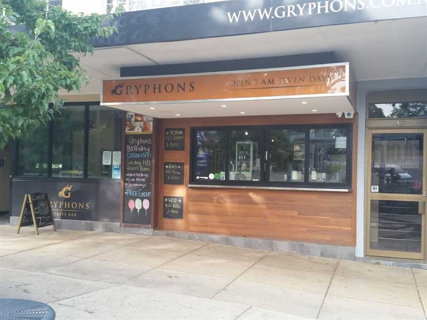 Gryphons Caffe Bar, Griffith, ACT