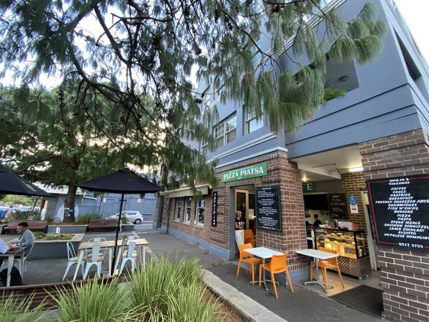 Piatsa Pizza Cafe, Erskineville, NSW