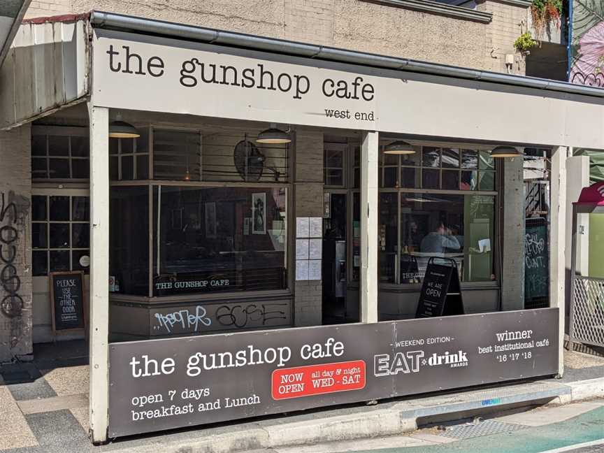 The Gunshop Cafe, West End, QLD