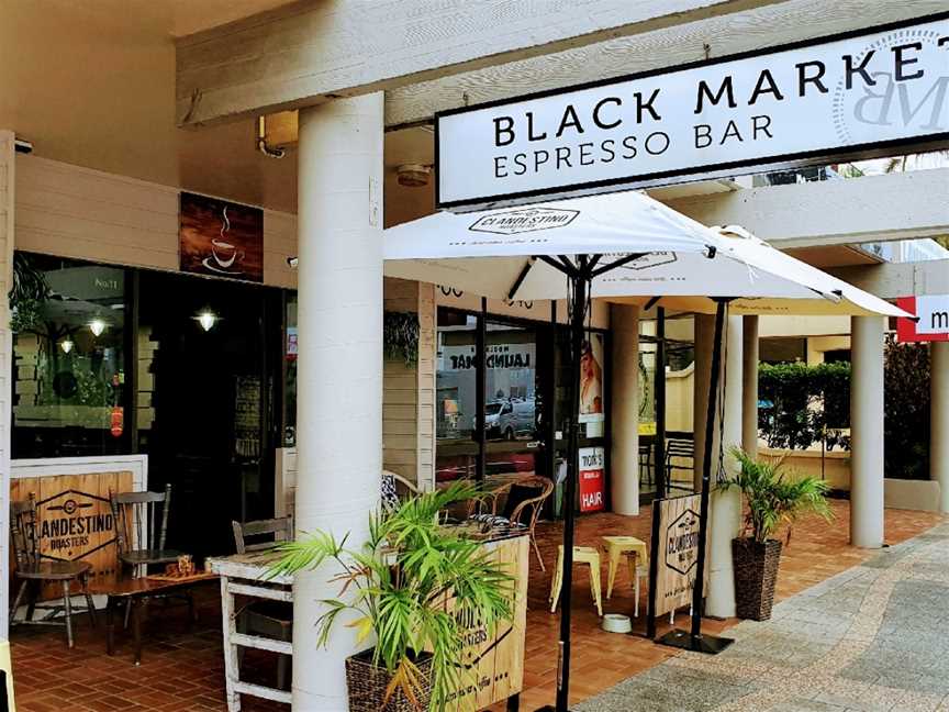 Black Market Espresso Bar, Mooloolaba, QLD