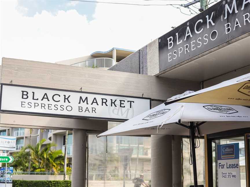 Black Market Espresso Bar, Mooloolaba, QLD