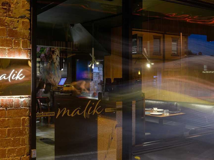 Malik Restaurant, North Hobart, TAS