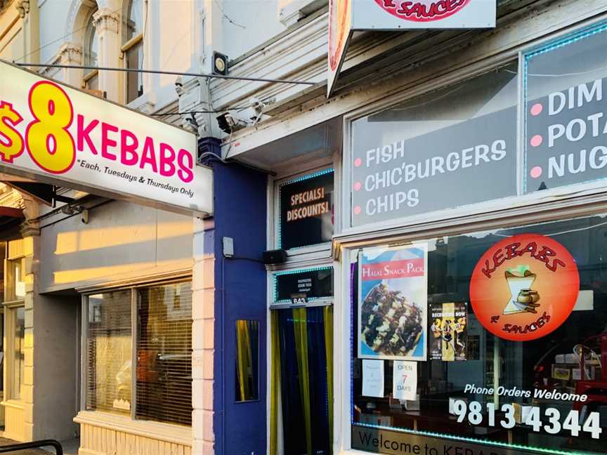 Kebabs and Sauces Hawthorn, Hawthorn East, VIC