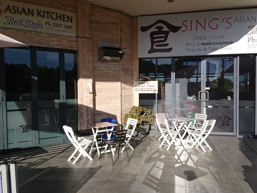 Sing's Asian Kitchen, Coorparoo, QLD