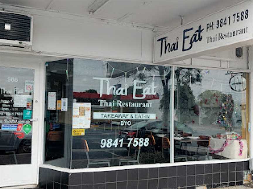 Thai Eat Restaurant, Doncaster East, VIC