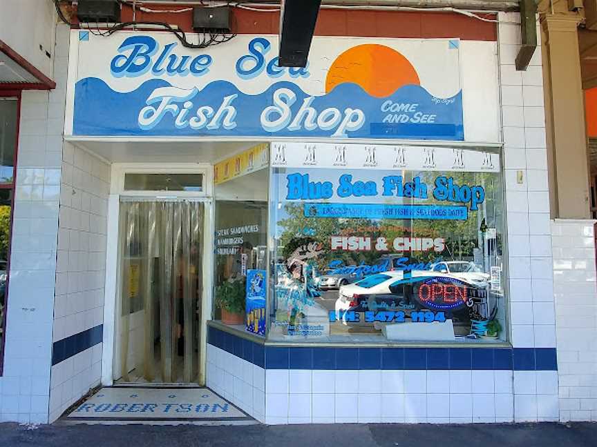 Blue Sea Fish Shop, Castlemaine, VIC