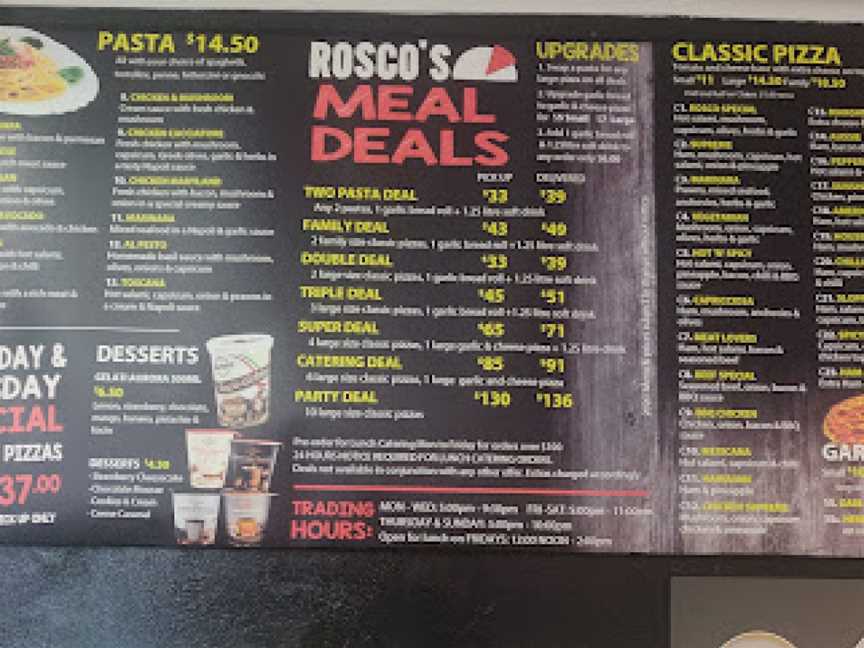 Rosco's Pizza, Kilsyth, VIC