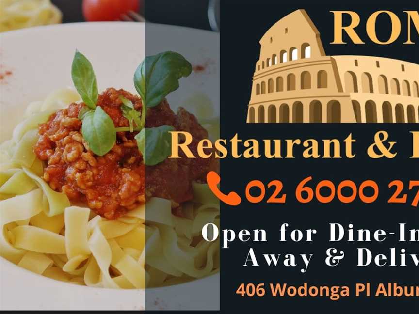 Roma Restaurant and Pizzeria, Albury, NSW