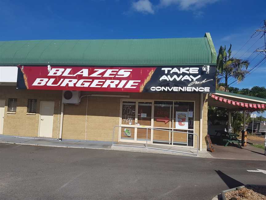 Blazes Burgerie and convenience store, Urangan, QLD