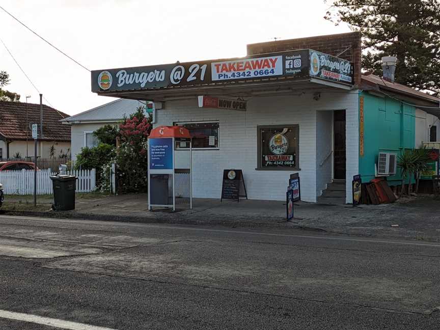 Burgers@21, Ettalong Beach, NSW