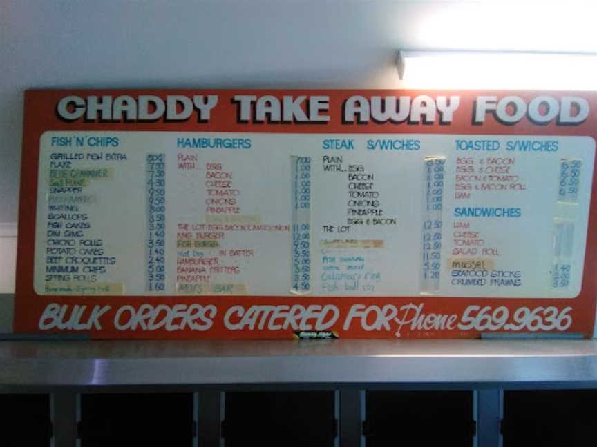 Chaddy Fish & Chips, Chadstone, VIC