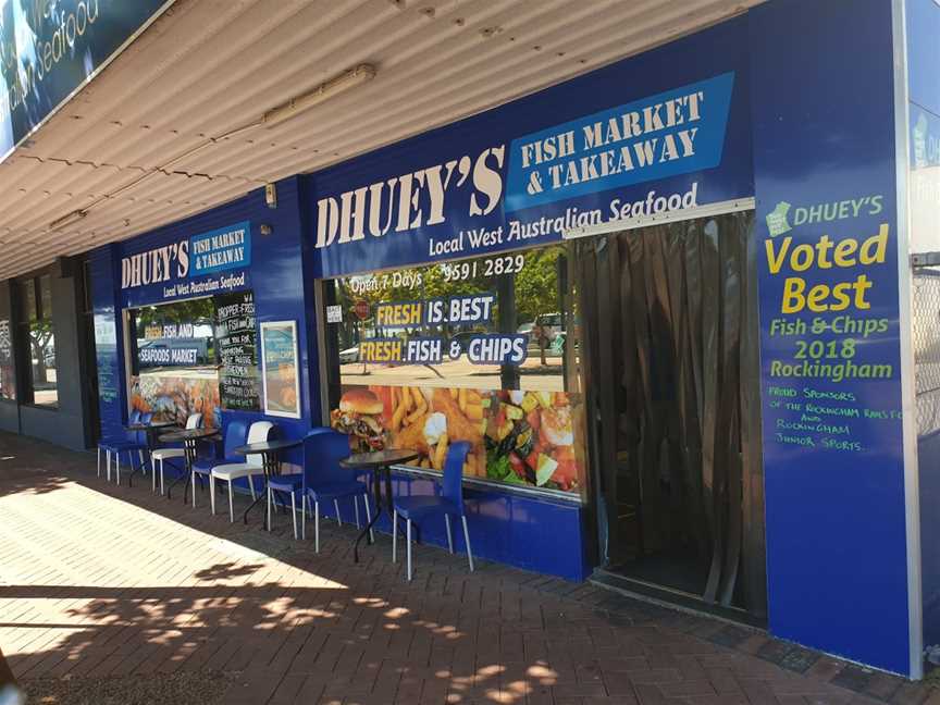Dhuey's Fish Market & Takeaway, Rockingham, WA