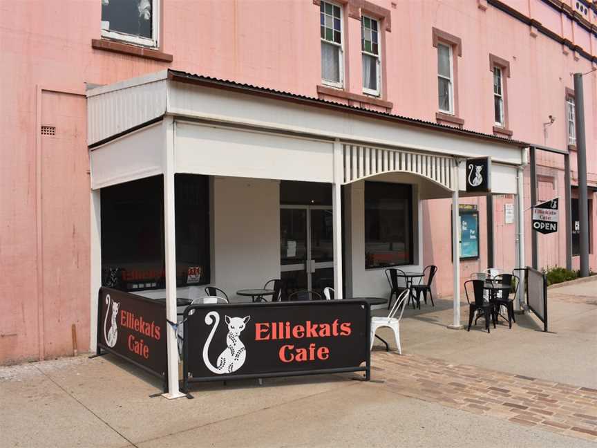 Elliekats Cafe, Lithgow, NSW