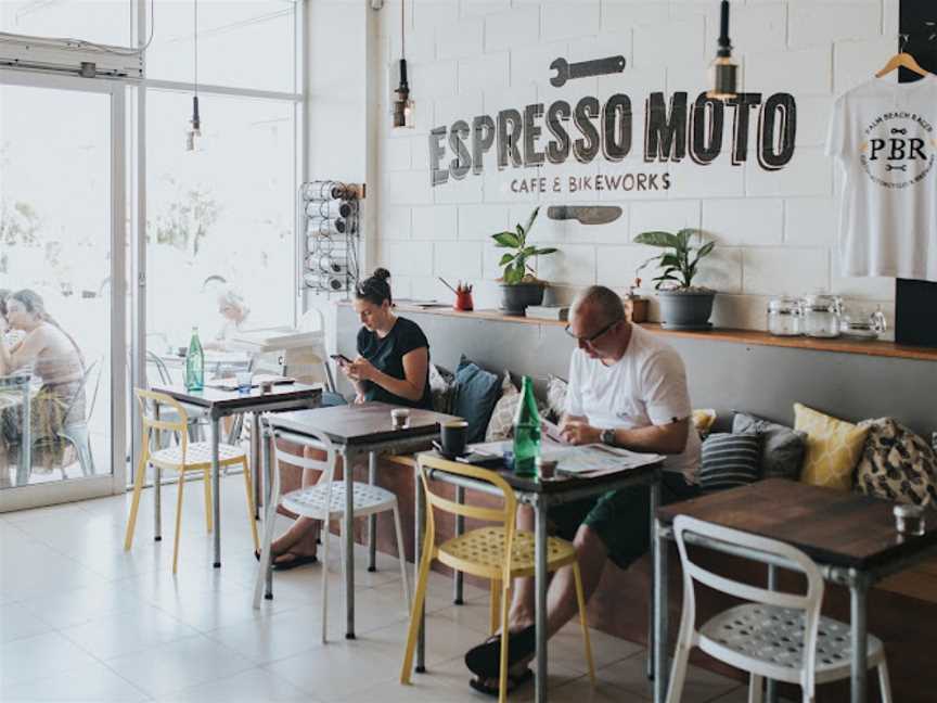 Espresso Moto Cafe, Palm Beach, QLD