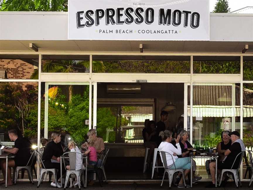 Espresso Moto Cafe, Palm Beach, QLD