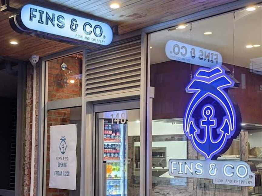 Fins & Co. Fish and Chippery, Brunswick West, VIC