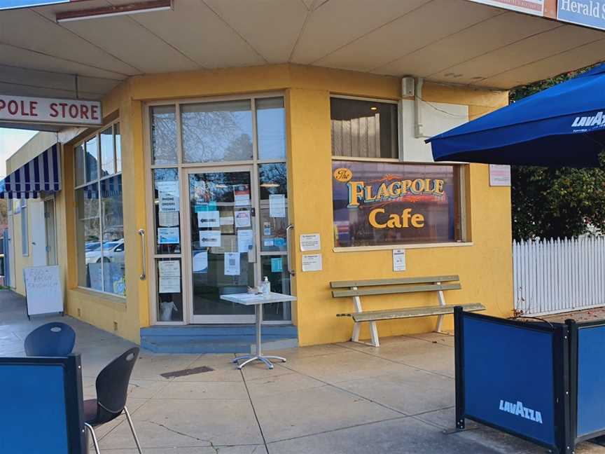 Flagpole cafe, Wangaratta, VIC