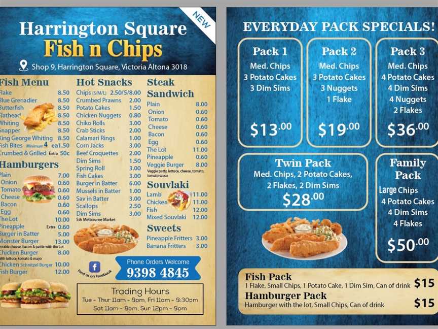 Harrington Square Fish & Chips, Altona, VIC