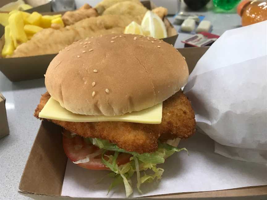 Hobsons bay fish and chips, Williamstown, VIC