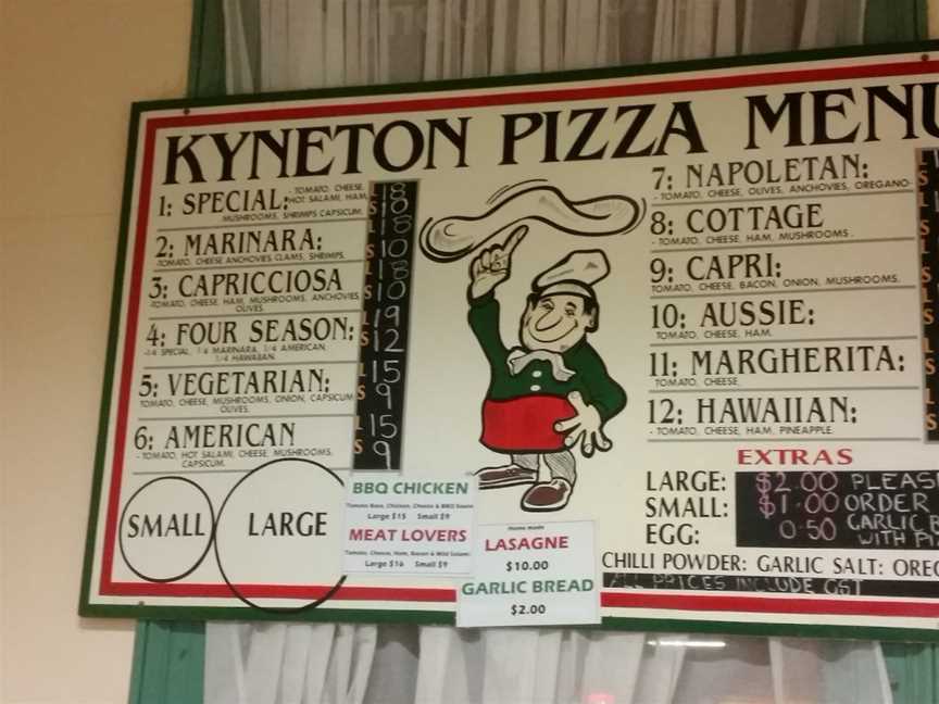 Kyneton Pizza, Kyneton, VIC