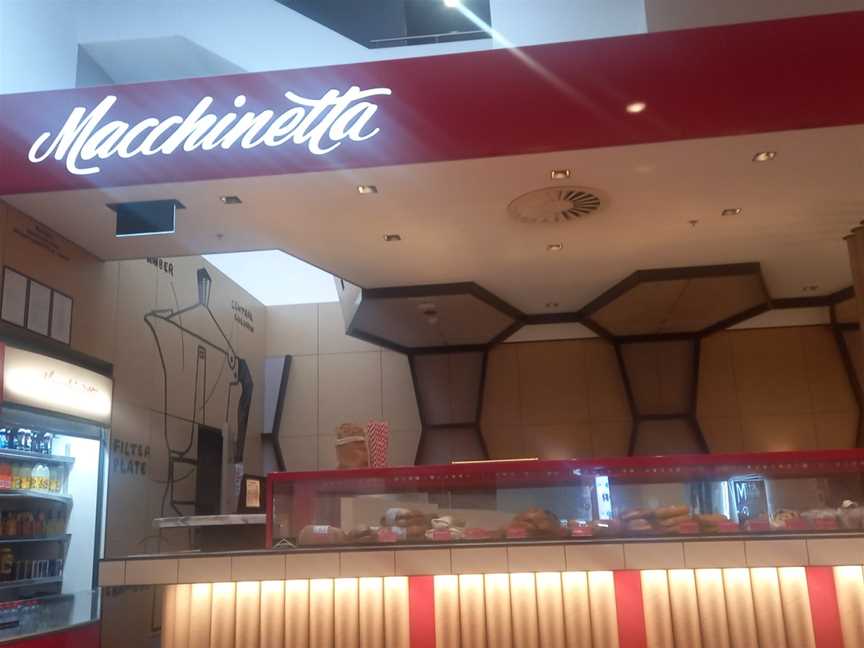 Macchinetta, Perth Airport, WA